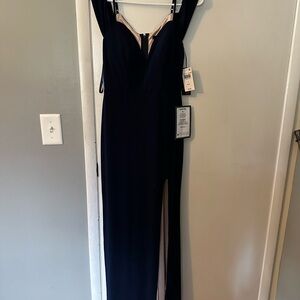 Elegant Black Evening Gown
